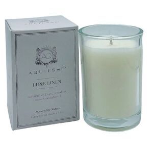 Aquiesse Luxury Scented Candle luxe linen